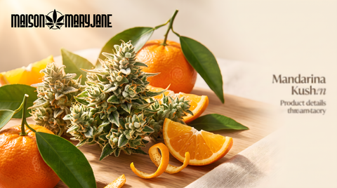 Mandarina Kush : notre incontournable aux notes d'agrumes