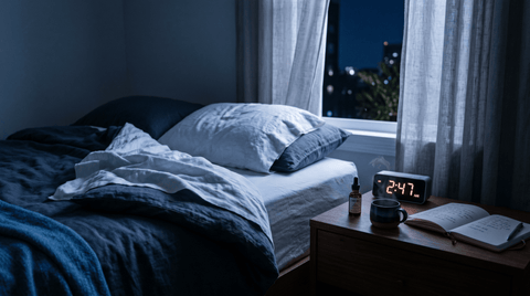 Illustration Blog CBD bienfaits sur le sommeil Maison Maryjane