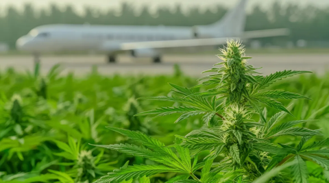 Mise à jour législative 2026 : Voyager en avion avec du CBD en Europe