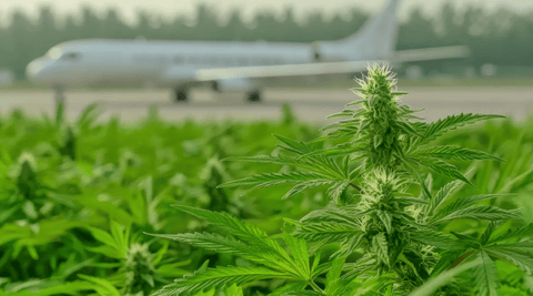Mise à jour législative 2026 : Voyager en avion avec du CBD en Europe