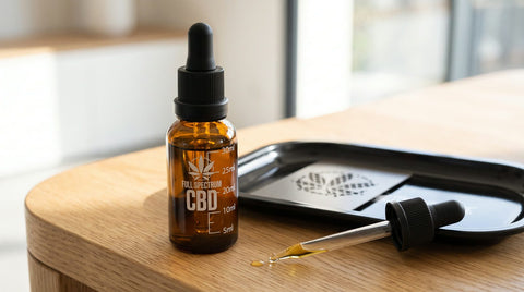 Dosage de l'huile de CBD Maison Maryjane