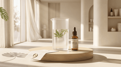 Illustration blog Interdictions Huiles CBD Maison Maryjane