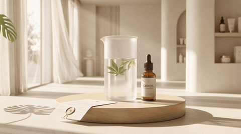 Illustration blog Interdictions Huiles CBD Maison Maryjane
