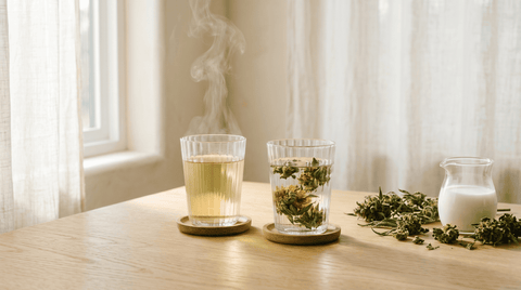 Illustration blog Novel Food Tisanes CBD Maison Maryjane