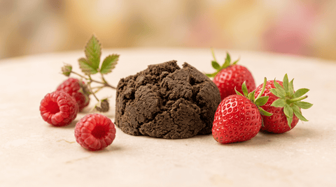 Pollen CBD Strawberry Hash High Effect: un pollen doré et fruité
