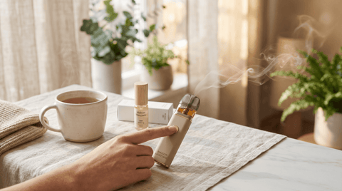 Illustration Blog Vape CBD & Nicotine Maison Maryjane