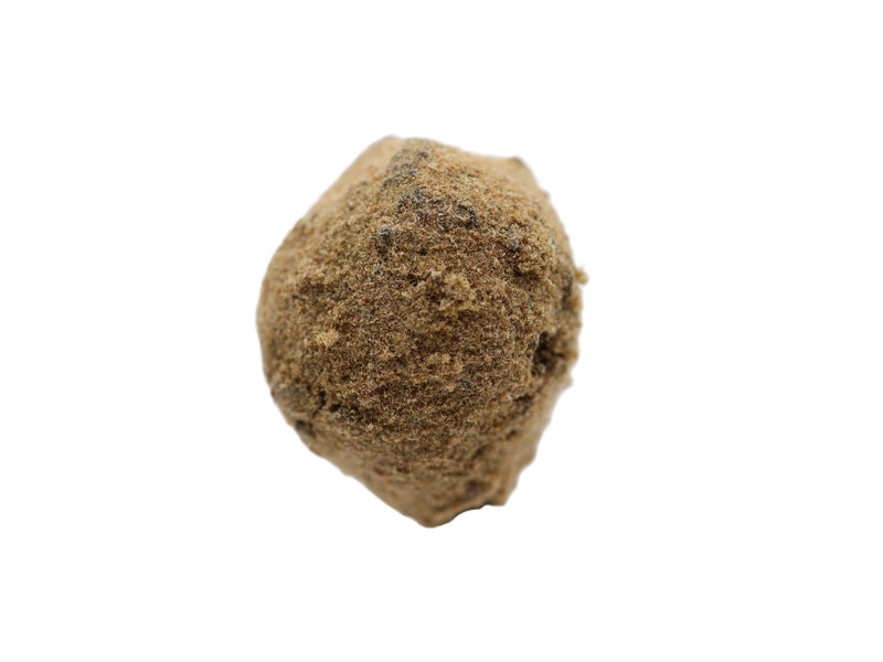 Résine CBD Moonrock 50% Maison Maryjane, tête compacte enrobée de pollen et de distillat
